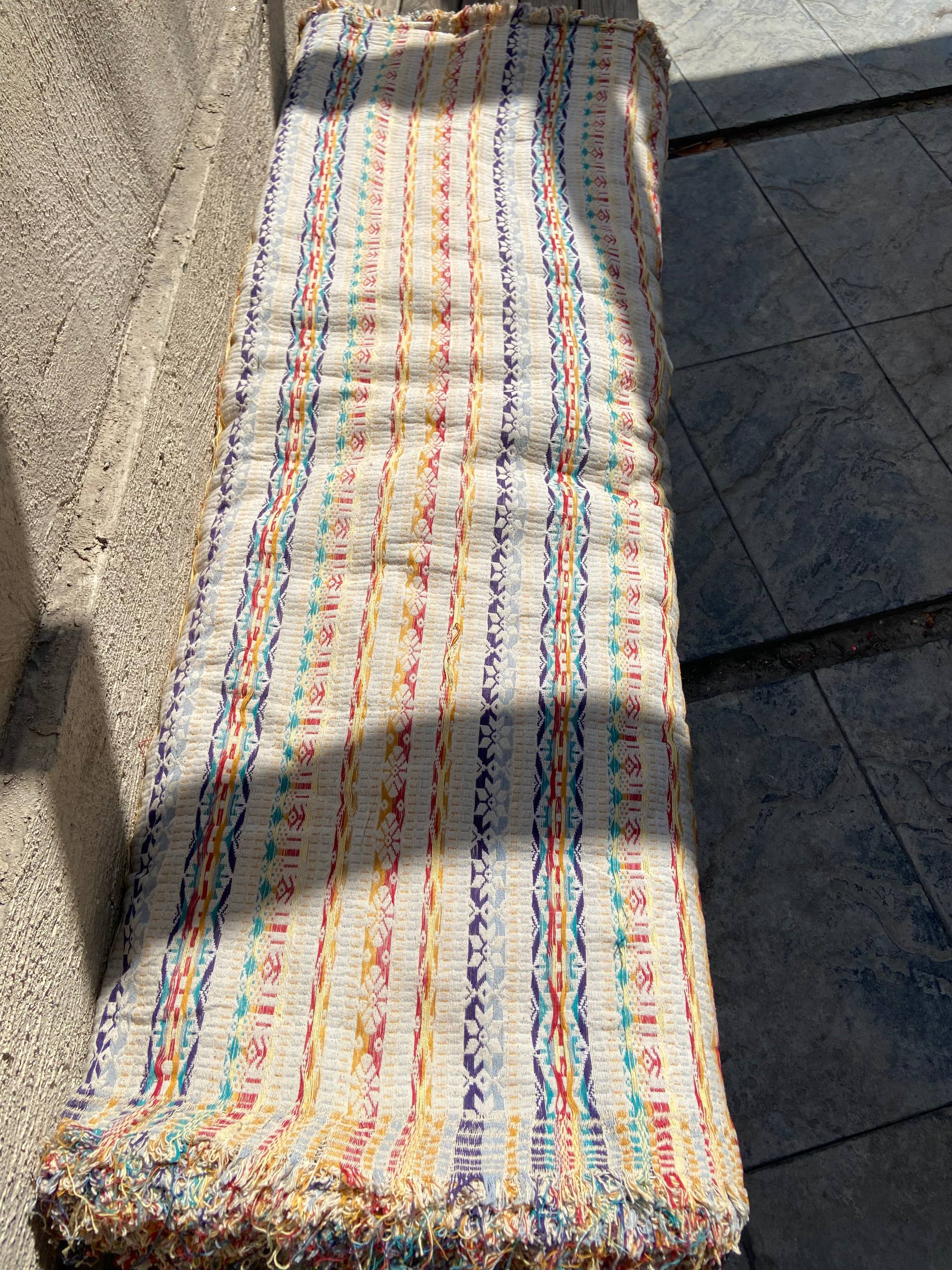 پارچه دستبافت تمام نخ هندی عرض 130 سانت